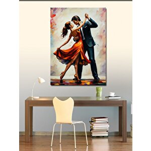 Kanvas Tablo Tango Yapan Çift 100x140 cm