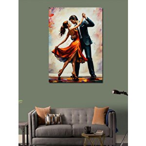 Kanvas Tablo Tango Yapan Çift 100x140 cm