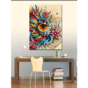 Kanvas Tablo Yapboz Parçalı Kadın 100x140 cm
