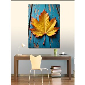 Kanvas Tablo Sonbahar Yaprağı 100x140 cm