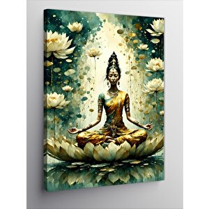 Kanvas Tablo Yoga Yapan Kadın 70x100 cm