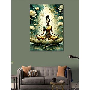 Kanvas Tablo Yoga Yapan Kadın 70x100 cm