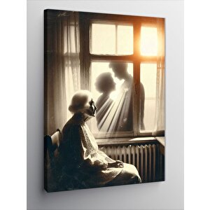 Kanvas Tablo Hayatim Ve Gençliğim 70x100 cm