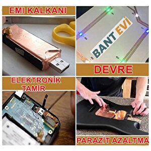 Bakır Bant 15mm X 10metre İletken Bakır Bant