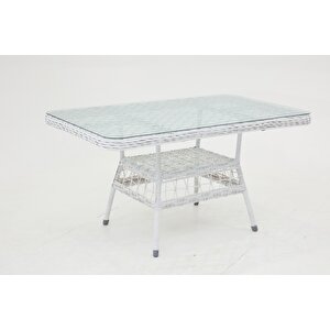 Palm Alüminyum Rattan  Oturma Grubu( 3+1+1+masa+ 2 Puf)