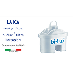 LAICA Germ Stop ( Mikrop Bakteri Stop ) ( Beyaz ) Akıllı Filtreli Su Arıtmalı Çift Filtreli Filtre Sürahi 3.00lt. - Ufsaa02
