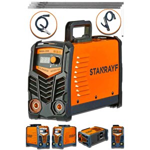 Alman 200 Amp Çift Kart Soğutuculu Yeni Nesil Dijital Göstergeli Inverter Kaynak Makinesi