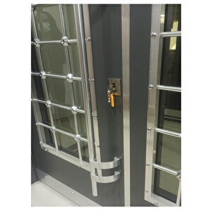 Tezdoor Antrasit Renk Apartman Giriş Kapıları