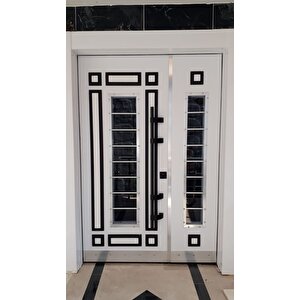 Beyaz Apartman Giriş Kapıları