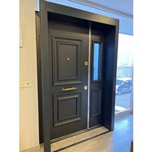 Antrasit Lake Boyalı Villa Kapıları