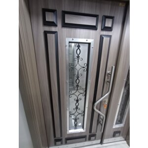 Tezdoor Ahşap Desenli Apartman Giriş Kapısı