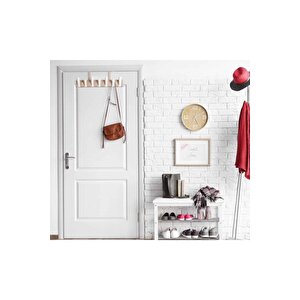 Evelüx Duşakabin&kapı Arkası Piyano Askılık Askılığı 7 Aparatlı