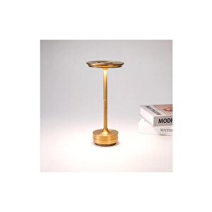 Toronto Şarjli Masa Lambasi Gold Dokunmati̇k (ct-8438)