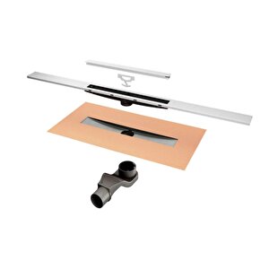 River Duş Kanalı Yandan Çıkışlı 60 Cm Mat Satine