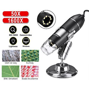Loyka Usb1600x Yazılımlı Usb Dijital Mikroskop