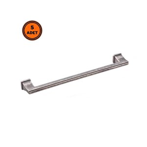 5 Adet Doğanlar Techno 160 Mm Mobilya Kulp Antik Gümüş