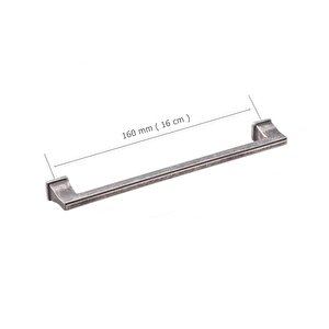 5 Adet Doğanlar Techno 160 Mm Mobilya Kulp Antik Gümüş