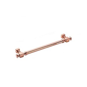 5 Adet Doğanlar Dragon 128 Mm Mobilya Kulp Süper Rose Bronz
