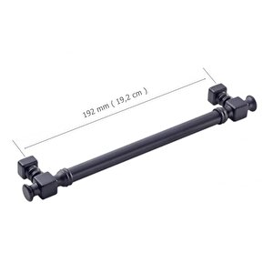 5 Adet Doğanlar Dragon 192 Mm Mobilya Kulp Mat Siyah