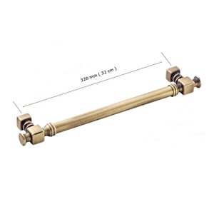 Doğanlar Dragon 320 Mm Mobilya Kulp Olifka ( Antik Sarı )
