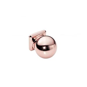 5 Adet Doğanlar Al-243 Mobilya Kulp Tek Vidalı Düğme Süper Rose Bronz