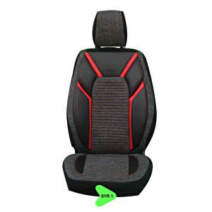 K-design Sinyor Model Keten Deri̇ Ticari Universal Oto Koltuk Kılıfı - Syr1