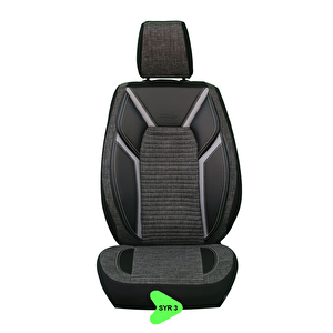 K-design Sinyor Model Keten Deri̇ Universal Oto Koltuk Kılıfı - Syr3