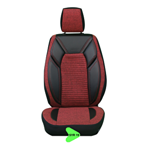 K-design Sinyor Model Keten Deri̇ Universal Oto Koltuk Kılıfı - Syr19