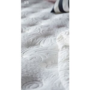 Yuvarlak Yatak Baza Başlık 220x220 cm