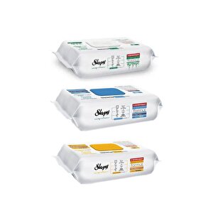 Easy Clean Beyaz Sabun Katkılı+çamaşır Suyu Katkılı+arap Sabunu Katkılı 3x100 (300 Yaprak)