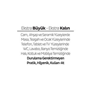 Easy Clean Kiraz Çiçeği Yüzey Temizlik Havlusu 12x100 (1200 Yaprak)