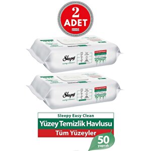 Easy Clean Yüzey Temizlik Havlusu 50' Li X 2