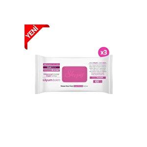 Easy Clean Lilyum Buketi Yüzey Temizlik Havlusu 3x100 (300 Yaprak)