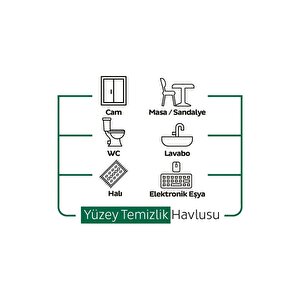 Easy Clean Yüzey Tem. Havlusu 100 X3 Adet