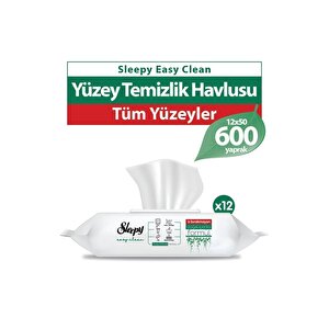 Easy Clean Yüzey Temizlik Havlusu 50' Li X 12