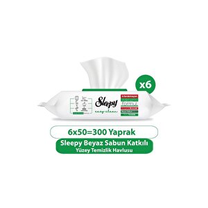 Easy Clean Yüzey Temizlik Havlusu 6x50 (300 Yaprak)