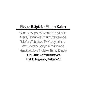Easy Clean Lilyum Buketi + Orkide Bahçesi + Kiraz Çiçeği 3x100 (300 Yaprak)