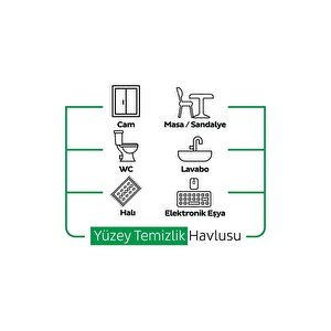 Easy Clean Yüzey Tem. Havlusu 100