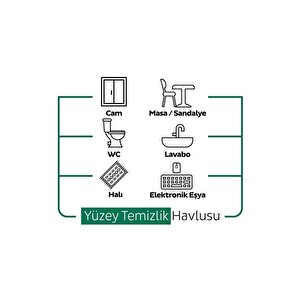 Easy Clean Yüzey Temizlik Havlusu 50 Yaprak