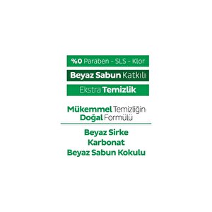 Easy Clean 6 Adet Beyaz Sabun & Çamaşır Suyu & Arap Sabunu Katkılı Yüzey Temizlik Havlusu