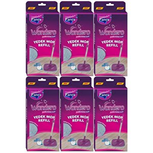 Wondero Yedek Paspas Mop Refill (6 Li Set)