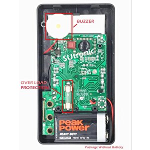 Dijital Avometre Multimetre Ölçü Aleti Dt830d Buzırlı Problar Dahil