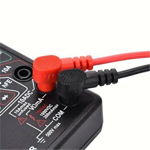Dijital Avometre Multimetre Ölçü Aleti Dt830d Buzırlı Problar Dahil