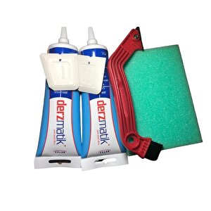Gaga Uçlu Beyaz 380 Gr. 2'li + Derz Kazıyıcı+ Derz Süngeri