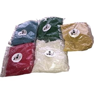 Renkli Dekoratif Kum Oyuncak Kumu  (5 Paket) Vazo Kumu Bahçe Dekor Saksı Terraryum Kum 3,5 Kg