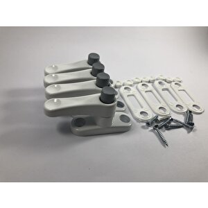 Metal Emniyet Kilidi Pimapen Kilidi Güvenlik Düğmeli Metal Kilit (4 Adet)