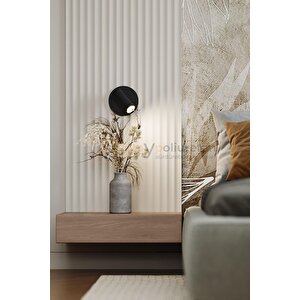 Mdf Ahşap Duvar Ve Tavan Lambri Kaplama - Dalgalı - 12cm X 280cm (6 Adet)