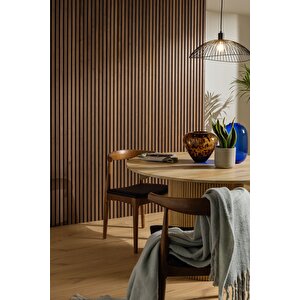 Mdf Ahşap Akustik Duvar Paneli - 60x275 Cm - Barok