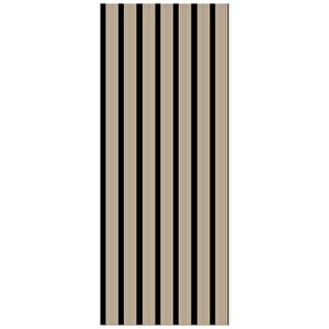 Mdf Akustik Duvar Ve Tavan Kaplama Paneli 30x60 Cm - Krem