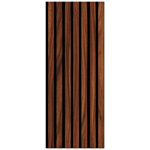 Mdf Akustik Duvar Ve Tavan Kaplama Paneli 30x60 Cm - Polisander